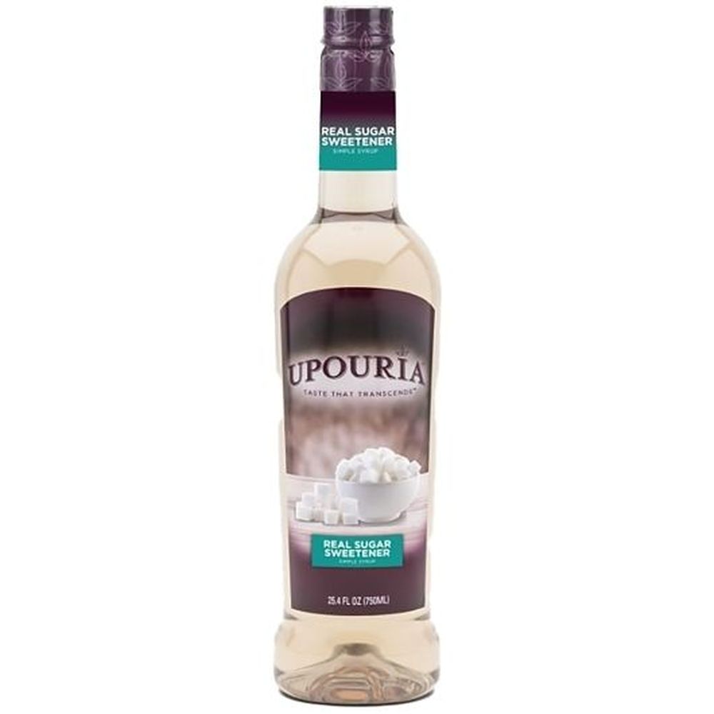 Upouria Real Sugar Sweetener With Pump, 25 Fl Oz -- 12 Per Case
