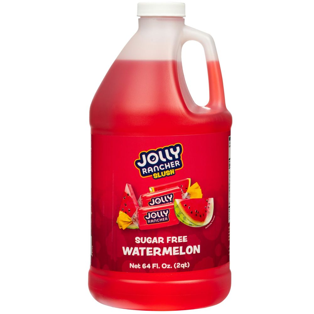 Jolly Rancher Slush Sugar-free Watermelon Fub, 0.5 Gal Bottle -- 6 Per Case