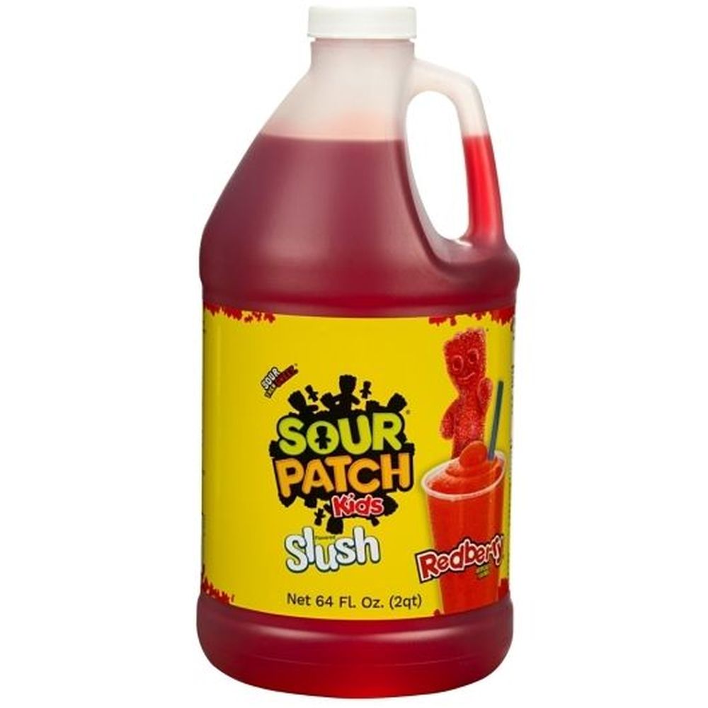 Sour Patch Kids Slush Redberry Uncarbonated Beverage Concentrate, 0.5 Gal -- 6 Per Case