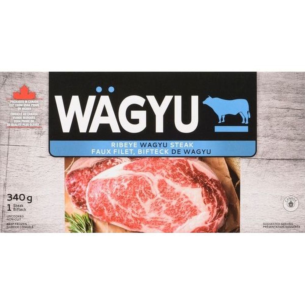 Riz Brands Steak De Faux-filet Wagyu, 340 G -- 6 Par Boîte