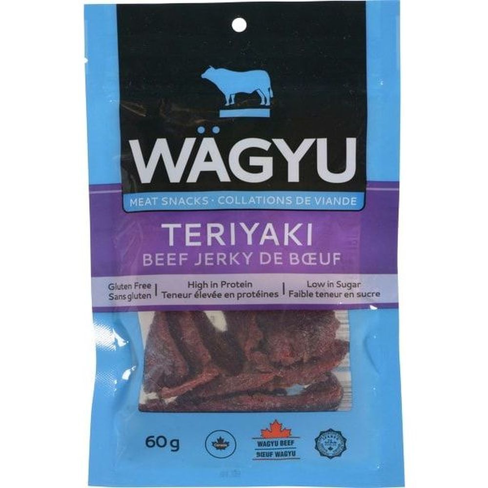 Riz Brands Bœuf Wagyu Séché Teriyaki, 60 G -- 12 Par Boîte