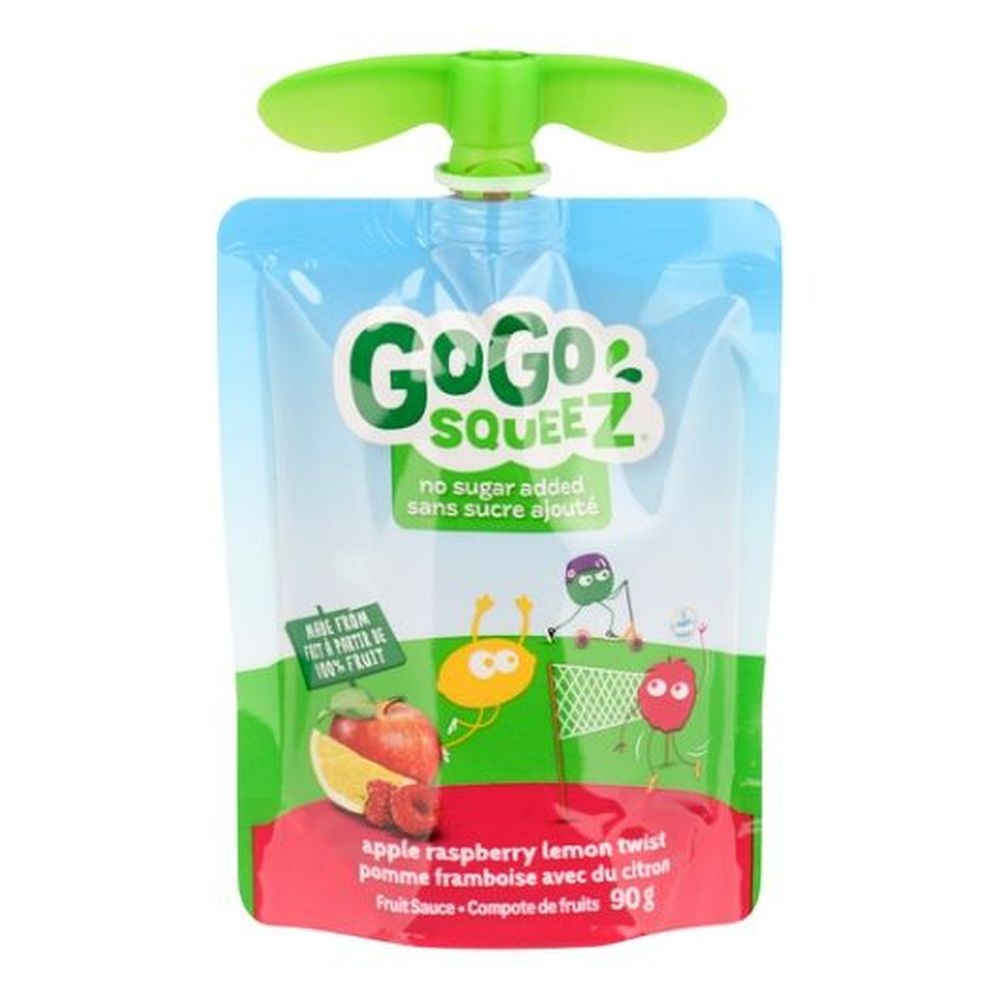 Gogo Squeez Apple Raspberry Lemon Twist Fruit Sauce, 360 G -- 12 Per Case