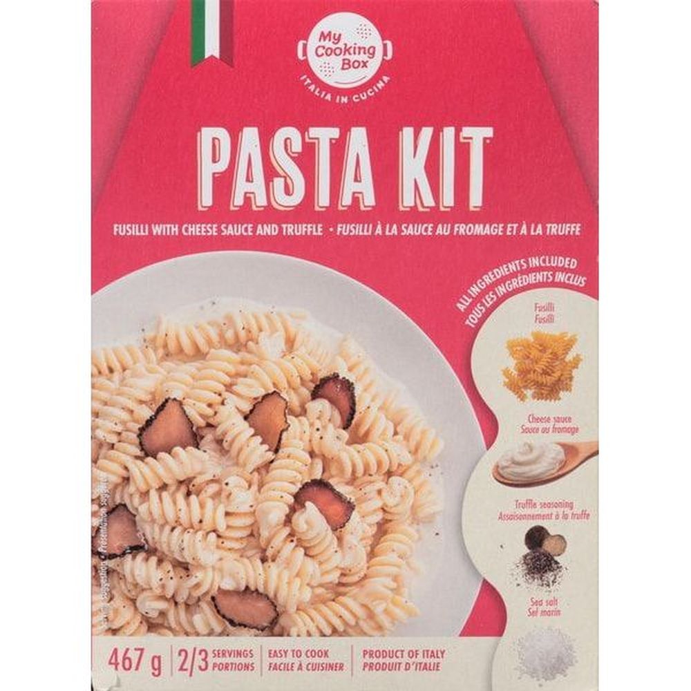 My Cooking Box Pasta Kit - Fusilli With Cheese Sauce And Truffle, 467 G -- 7 Per Case