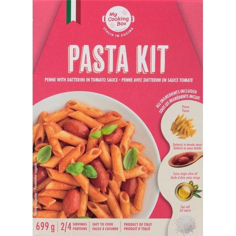 My Cooking Box Pasta Kit - Penne With Datterino In Tomato Sauce, 699 G -- 7 Per Case