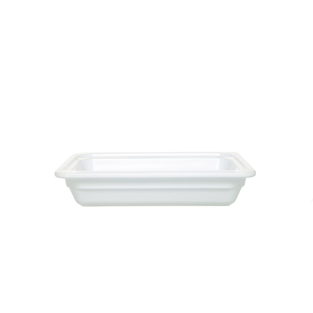 Emile Henry Conteneur Recton Blanc Gn 1/2 Format, Capacité De 2,8 Pintes