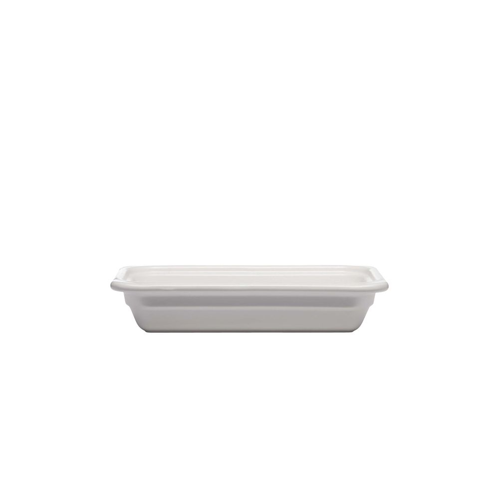 Emile Henry Recton Chalk 1/3 Size Gn Container, 1.6 Qt Capacity