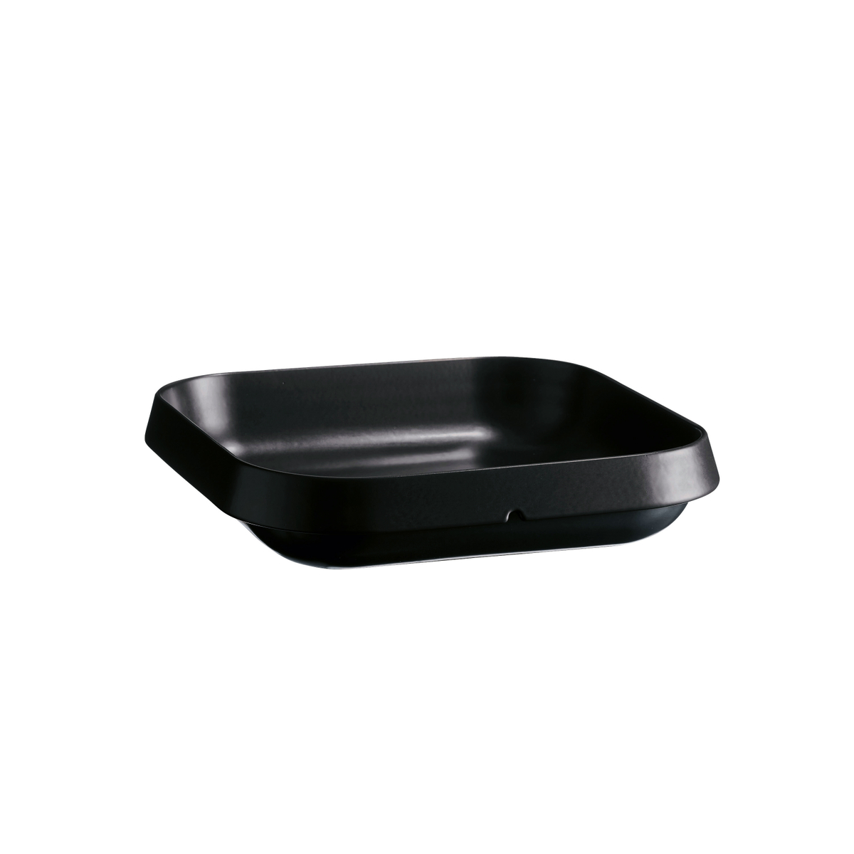 Emile Henry Coal Black Welcome Square Dish, 3.3 Qt Capacity