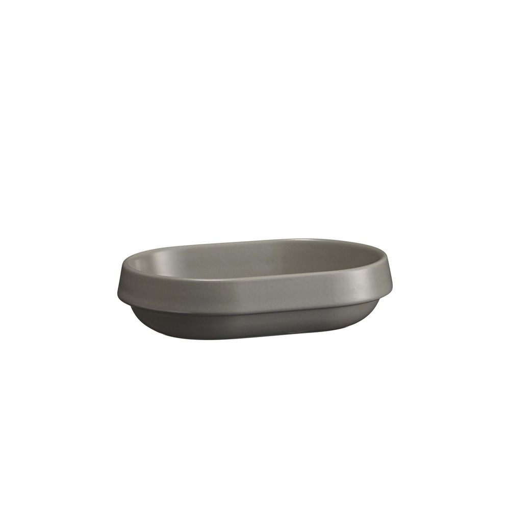Emile Henry Pearl Grey Welcome Individual Dish, 0.6 L Capacity