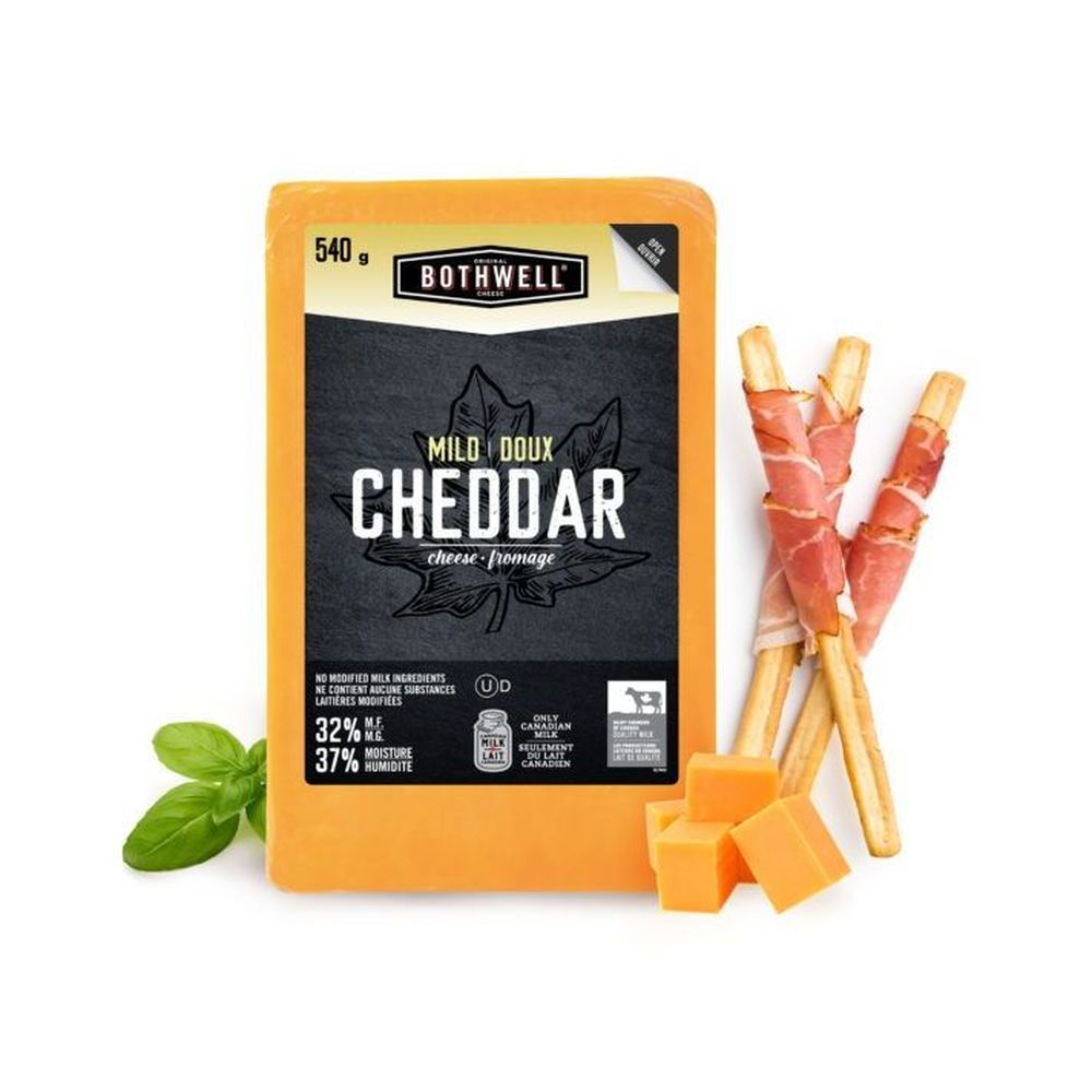 Bothwell Mild Cheddar Cheese, 540 G -- 12 Per Case