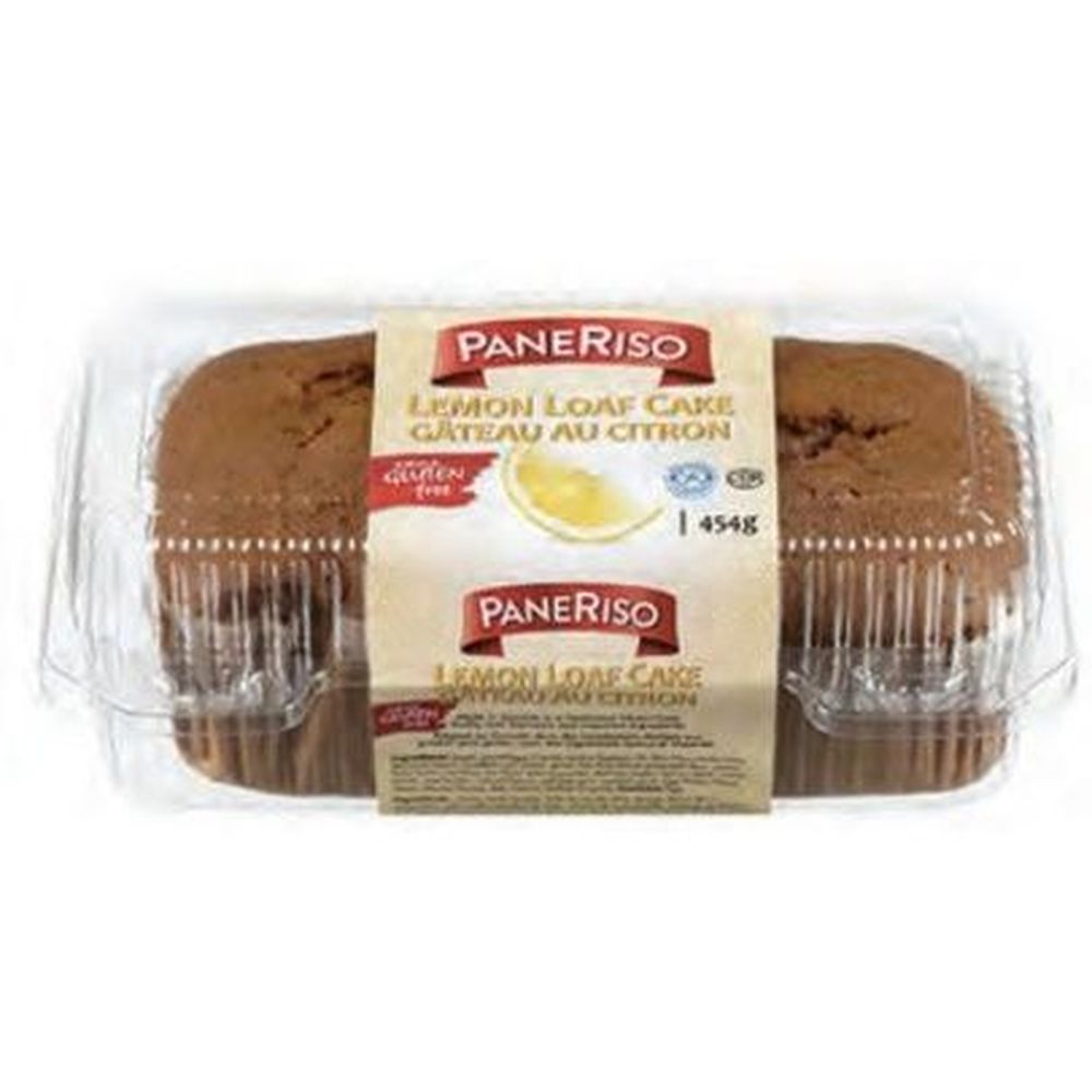 Paneriso Gluten Free Lemon Loaf Cake, 370 G -- 6 Per Case