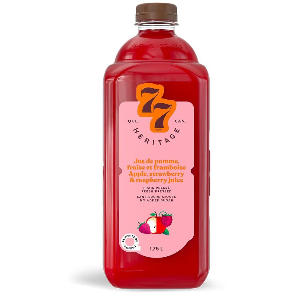 Heritage 77 Pure Apple Strawberry And Raspberry Juice, 350 Ml - 12 Per Case