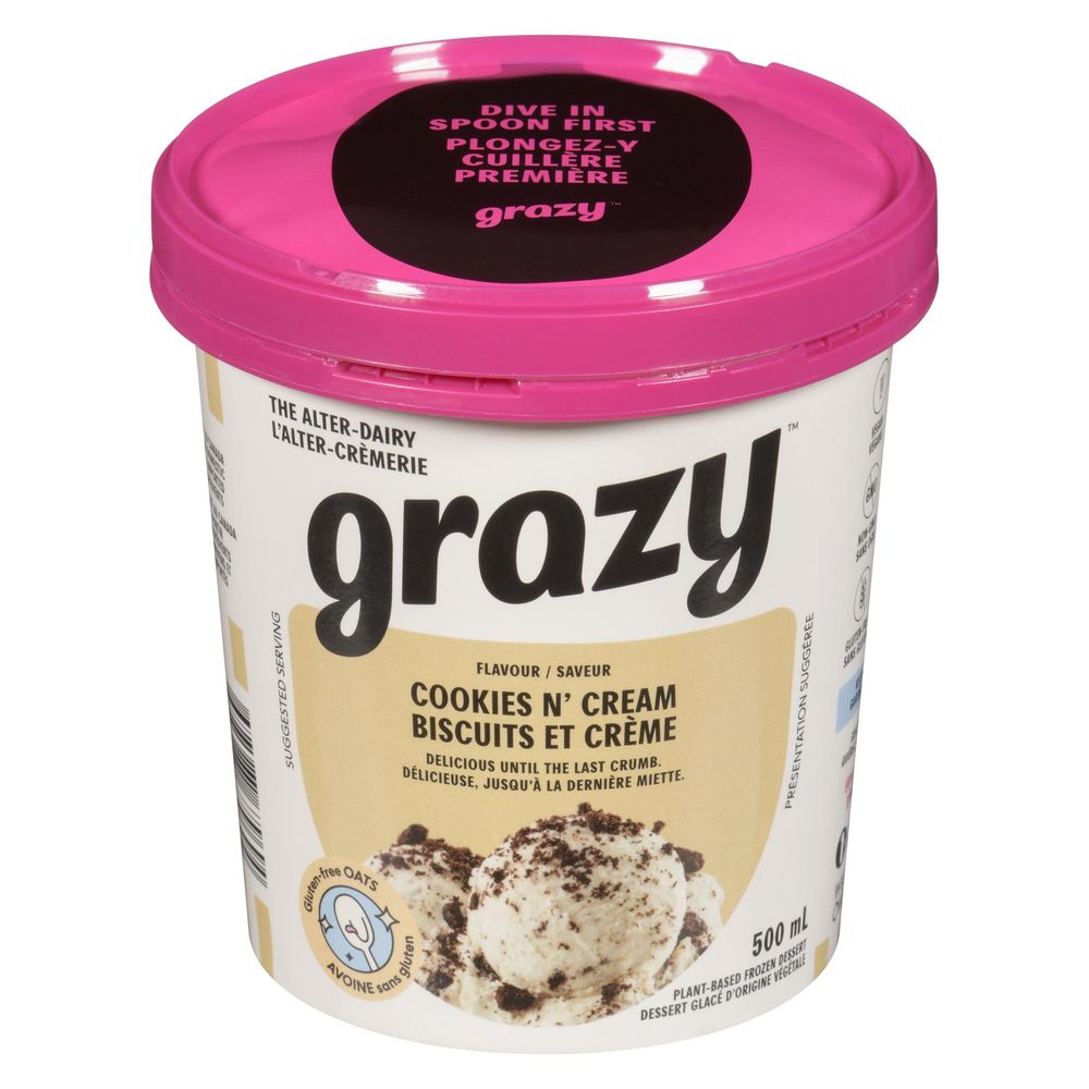 Grazy Velvety Cookies N Cream Dessert, 500 Ml