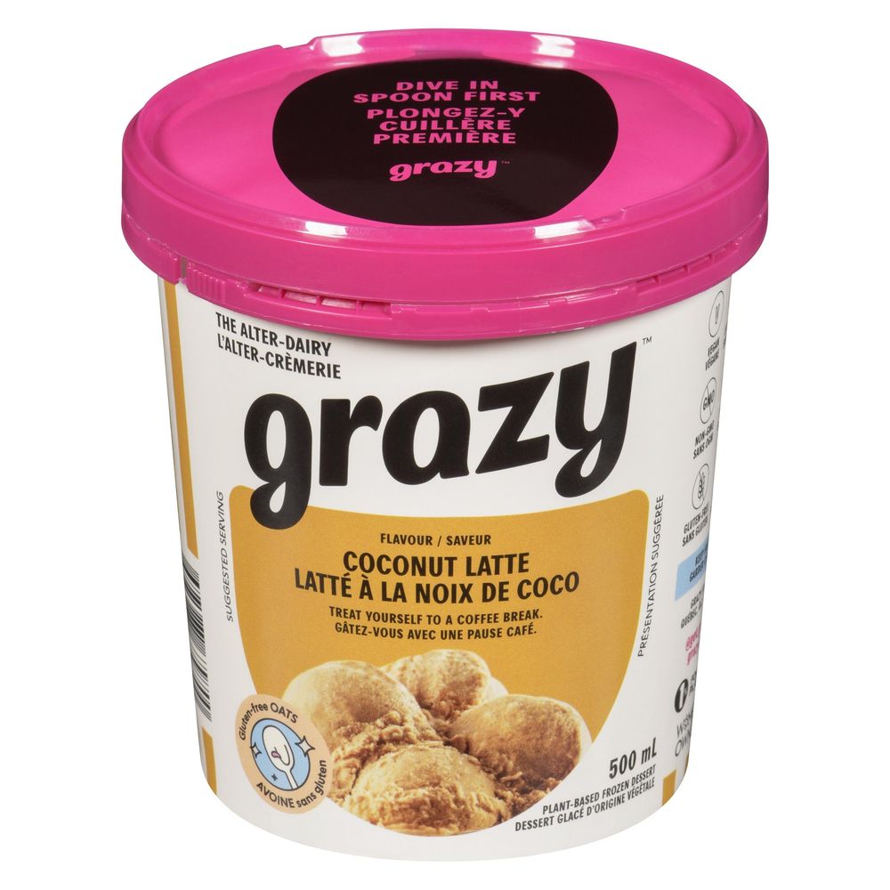 Grazy Velvety Coconut Latte Dessert, 500 Ml