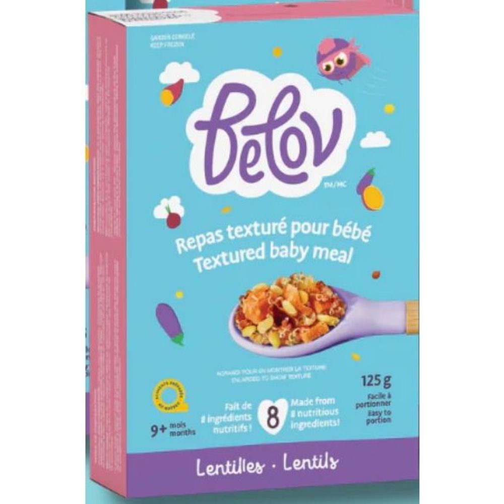 Belov Textured Lentil Meal For Baby, 125 G