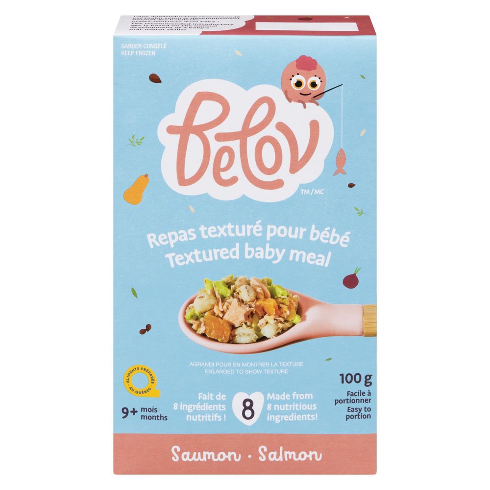 Belov Textured Salmon Meal For Baby, 100 G