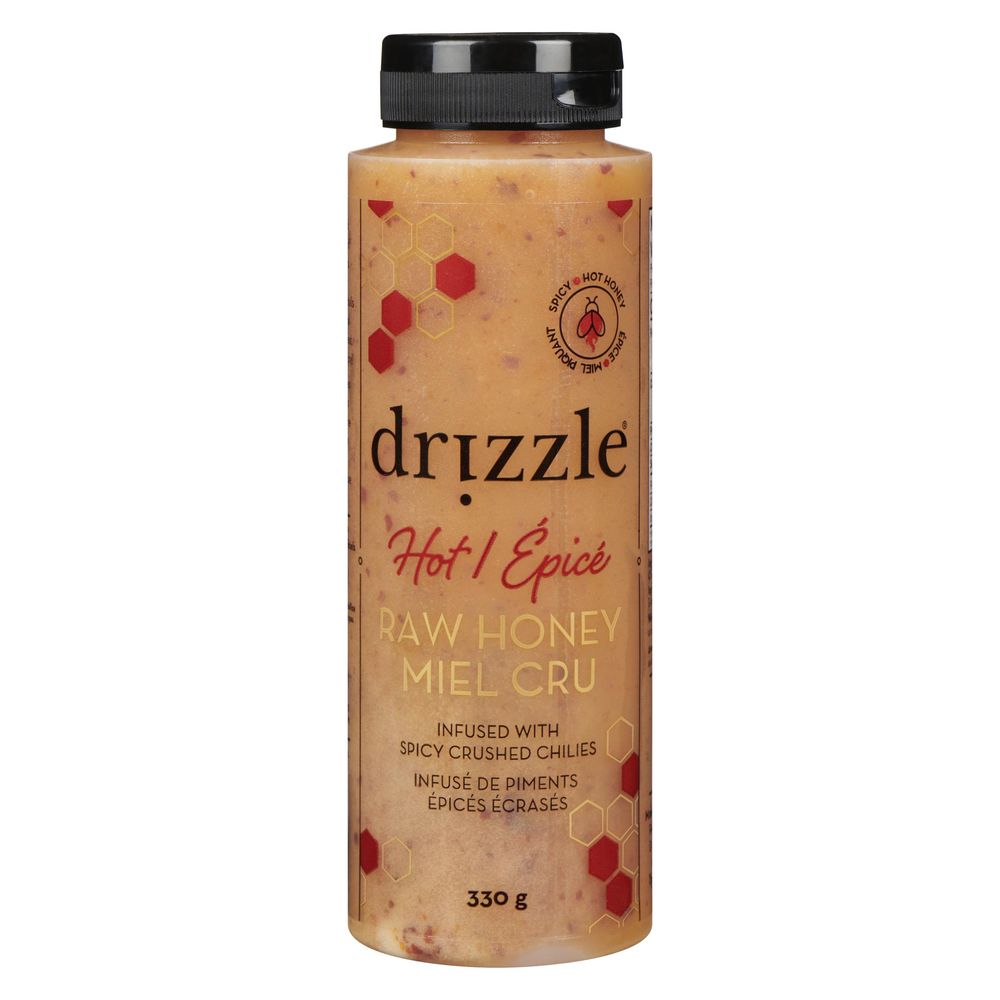 Drizzle Hot Raw Honey, 330 G