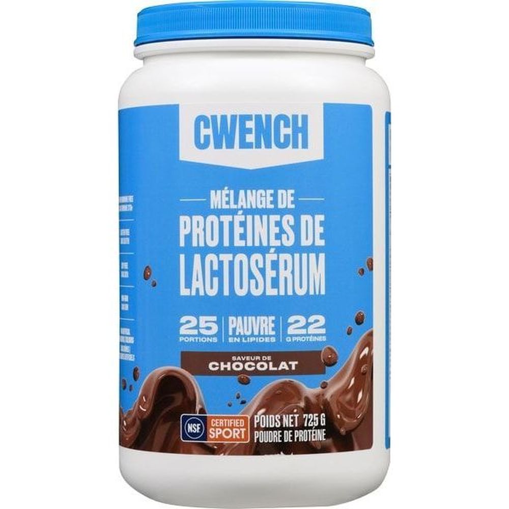 Cwench Hydration Chocolate Whey Protein Blend Powder, 725 G -- 6 Per Case