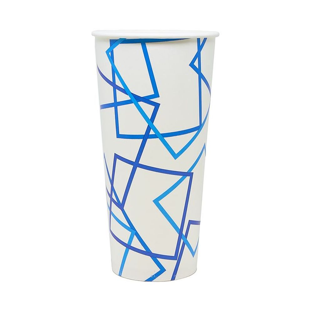 Eco Packaging Gobelets Recyclables Paper Plus Pe De 650 Ml (22 Oz), Paquet De 50 (20 Par Carton).