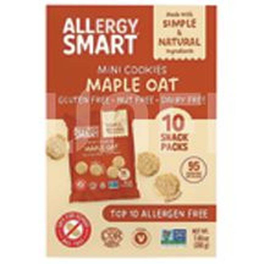 Allergy Smart ,mini-biscuits À L'avoine Et À L'érable, 200 G