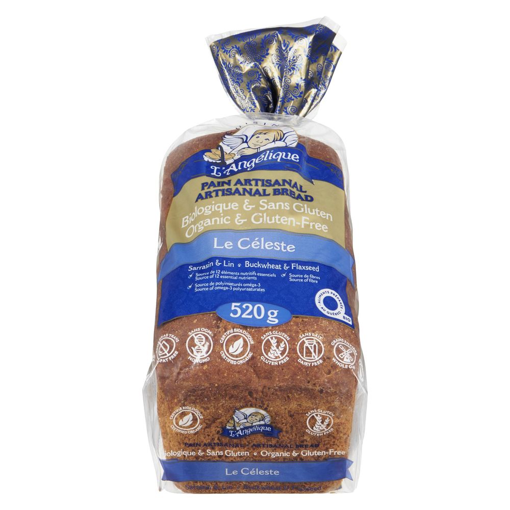 Cuisine L'angelique Organic Artisanal Bread, 520 G