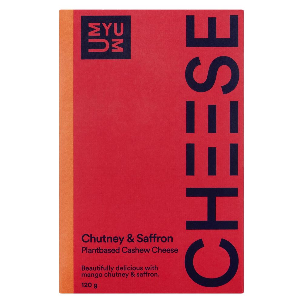Umyum Mango Chutney And Saffron Plantbased Cashew Cheese, 120 G -- 6 Per Case