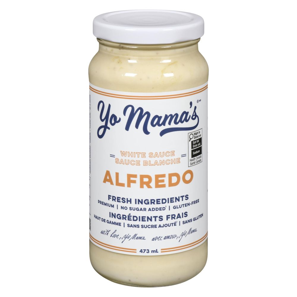 Yo Mama's Classic Alfredo Sauce, 473 Ml