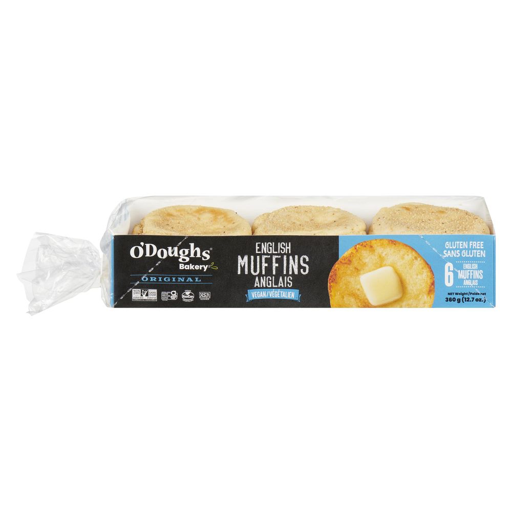 O'doughs ,muffin Anglais Sans Gluten, 360 G
