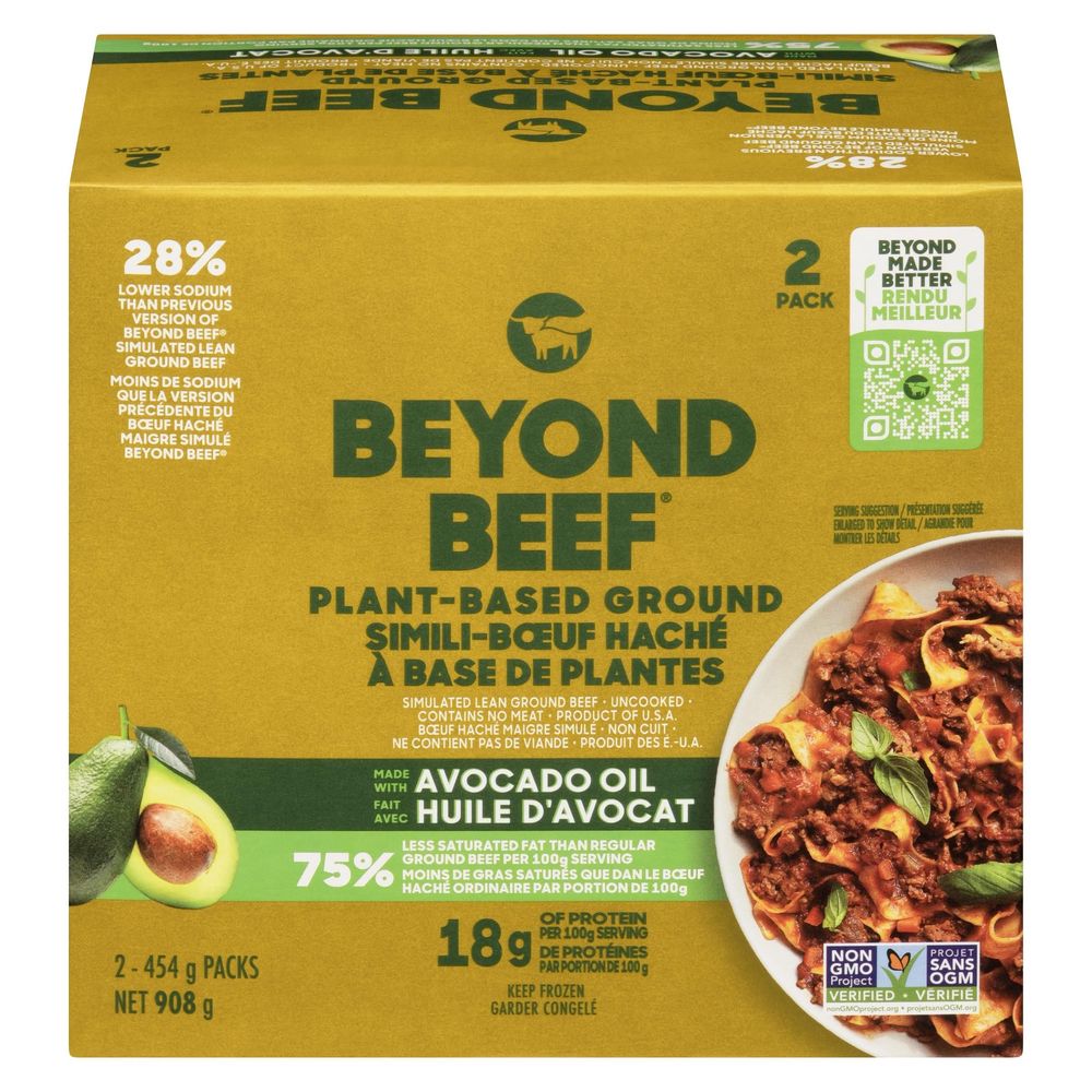 Beyond Plant Based Ground Beef - Value Pack, 908 G -- 5 Per Case