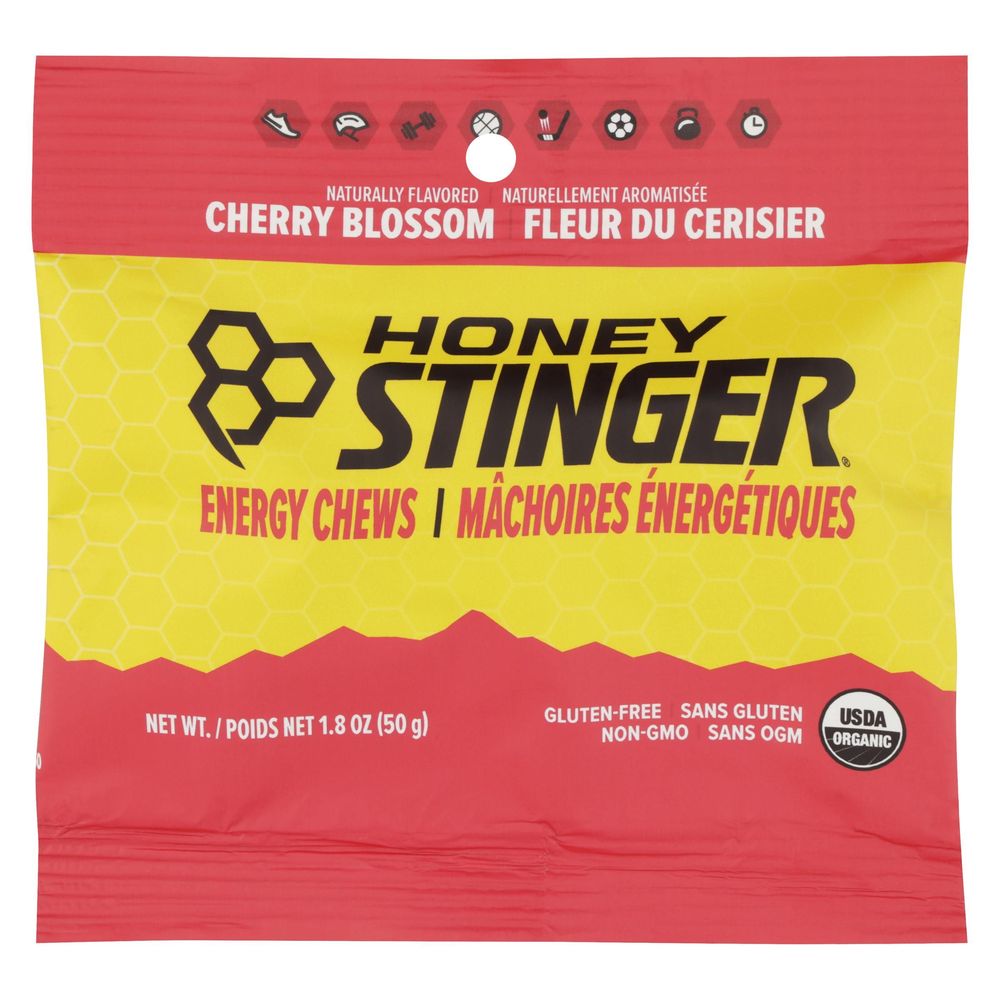 Honey Stinger Cherry Blossom Energy Chews, 50 G -- 12 Per Case