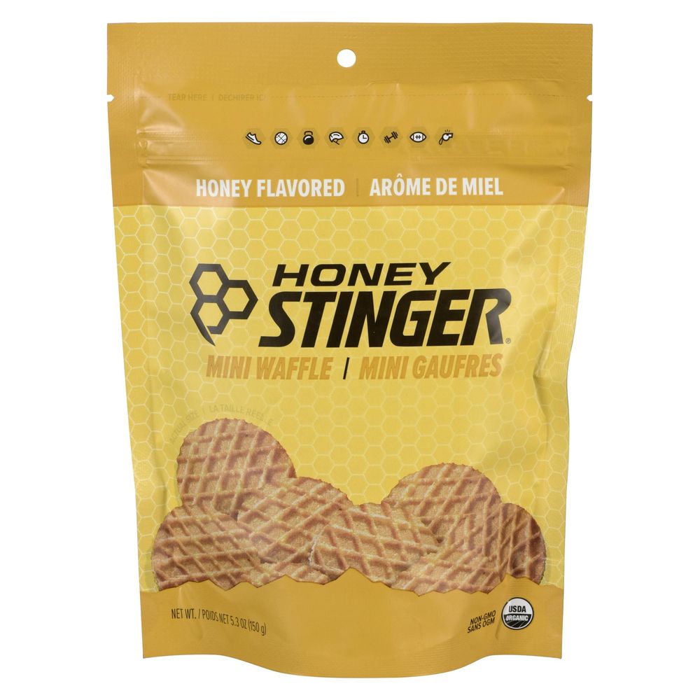 Honey Stinger Honey Mini Waffles, 150 G -- 6 Per Case