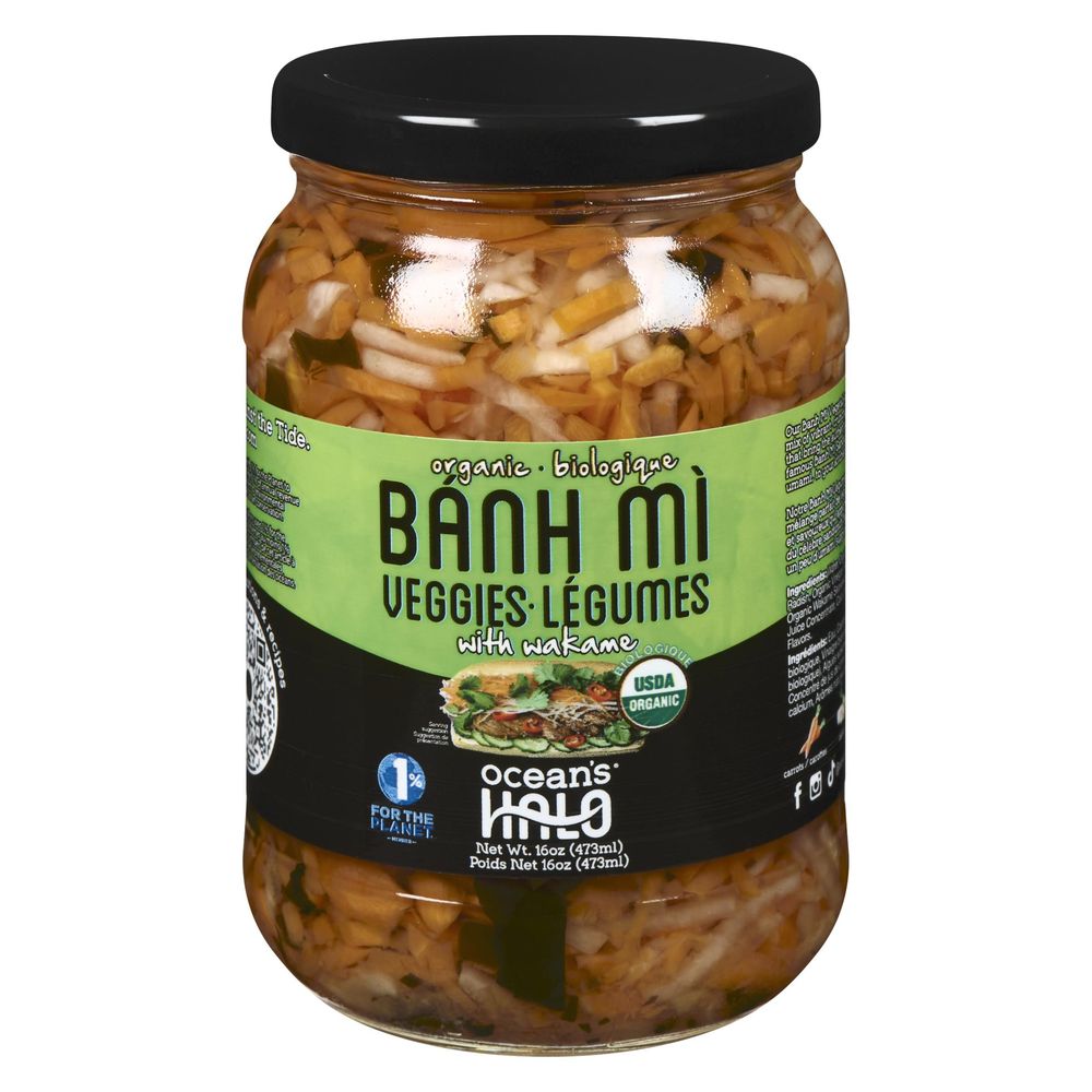 Ocean's Halo Organic Banh Mi Veggies, 473 Ml -- 6 Per Case