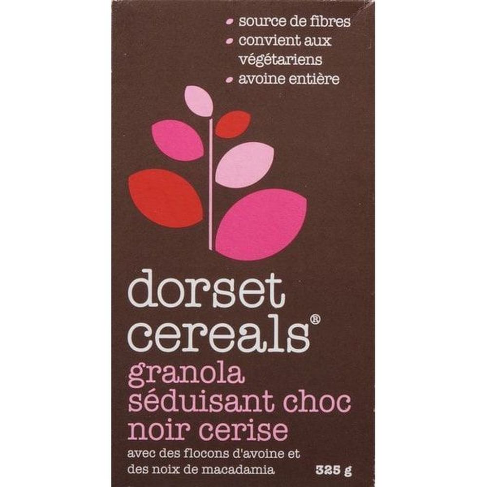 Dorset Cereals Seductive Dark Chocolate Cherry Granola, 325 g -- 5 per case