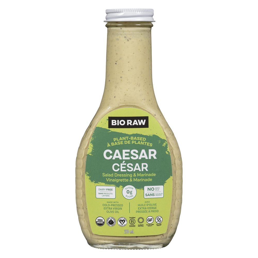Bio Raw Caesar Dressing And Marinade, 250 Ml