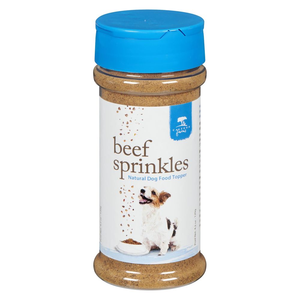 Caledon Farms Beef Sprinkles Natural Dog Food Topper, 120 G