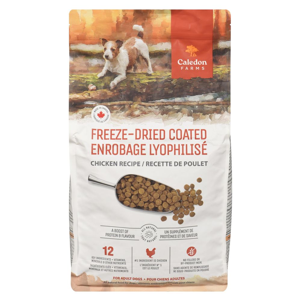 Caledon Farms Freeze Dried Coated Chicken Dry Dog Food, 3.5 Kg