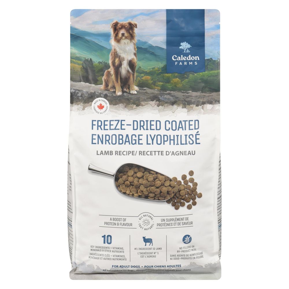 Caledon Farms Freeze Dried Coated Lamb Dry Dog Food, 3.5 Kg