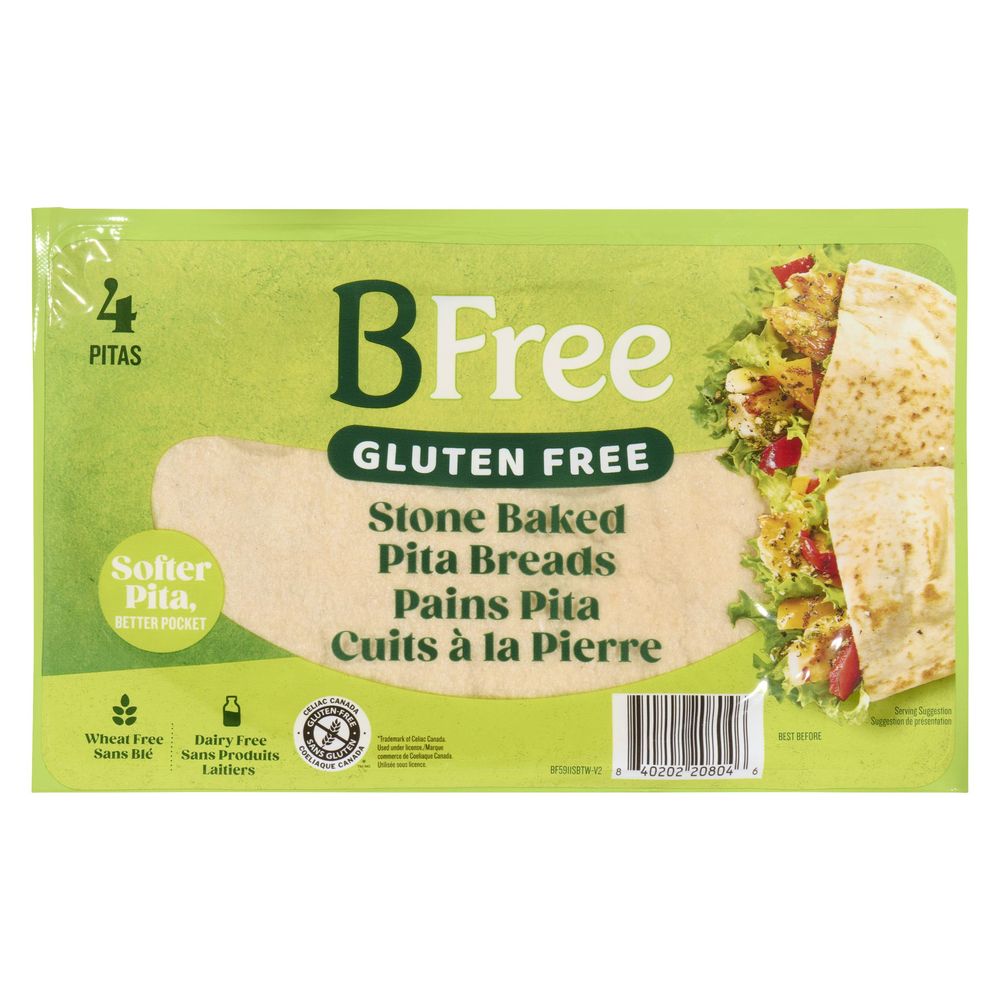 Bfree Foods Stone Baked Pita Bread, 220 G