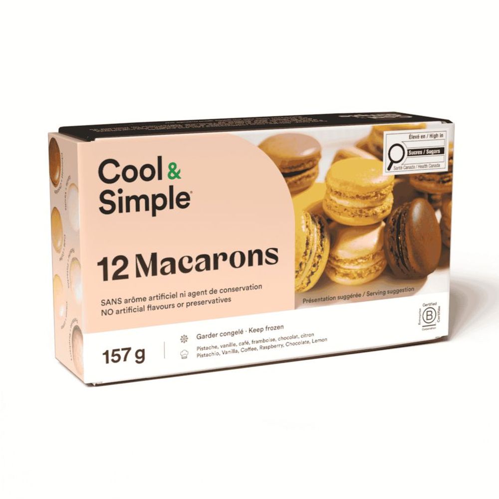 Cool&simple ,macarons, 157 G