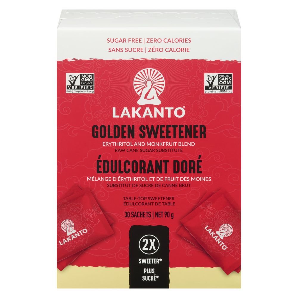 Lakanto Golden 2x Monkfruit Sweetener, 90 G