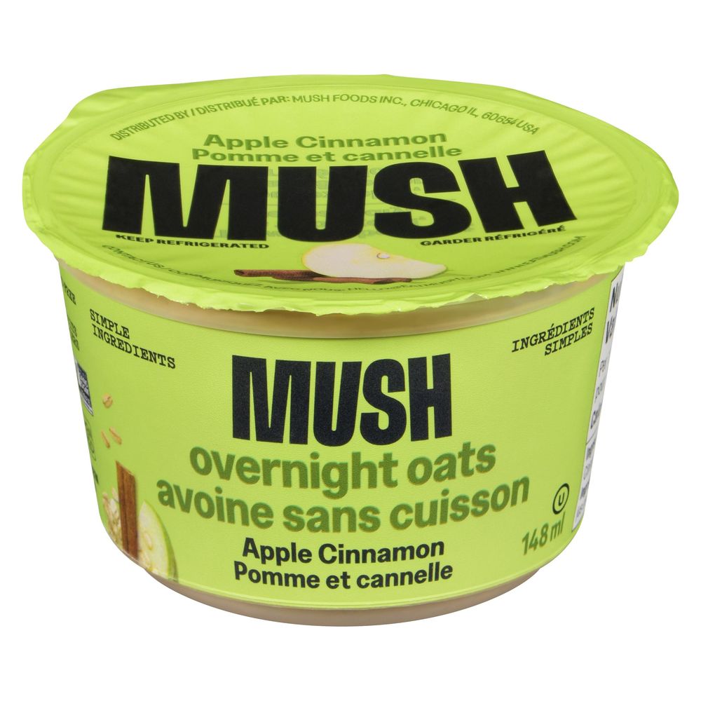 Mush Apple Cinnamon Overnight Oats, 5 Oz