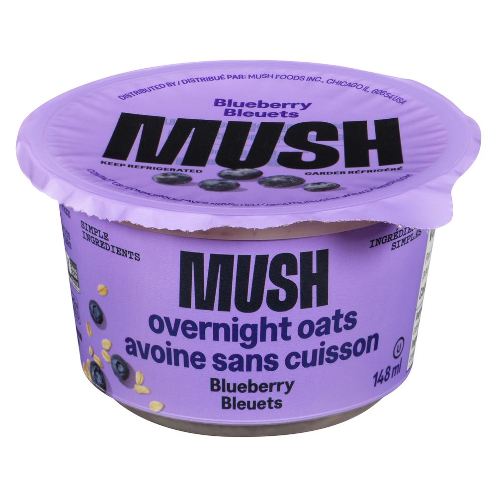 Mush Blueberry Overnight Oats, 5 Oz