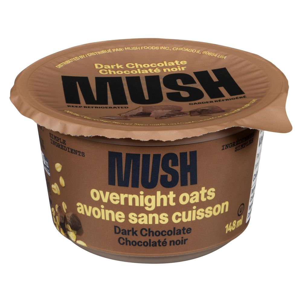 Mush Dark Chocolatey Overnight Oats, 5 Oz