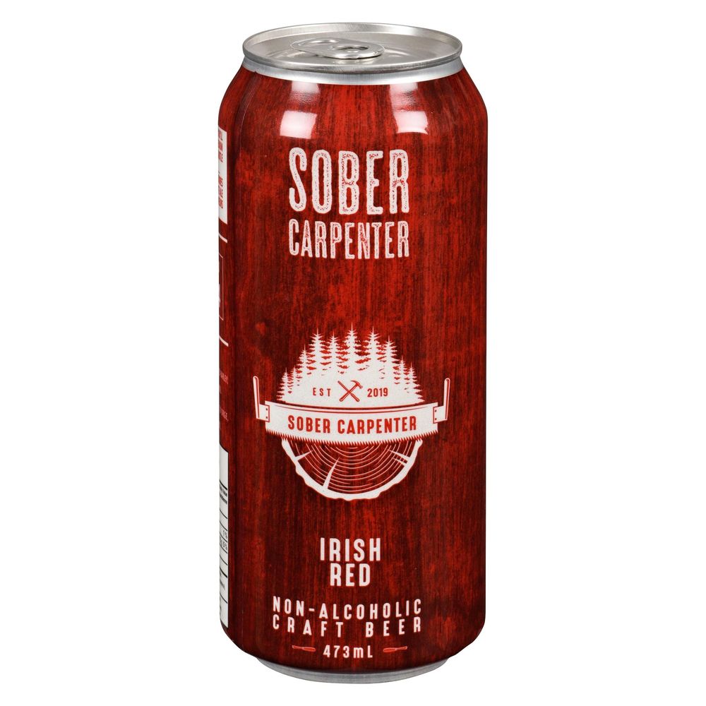 Sober Carpenter Irish Red Non Alcoholic Craft Beer, 473 Ml