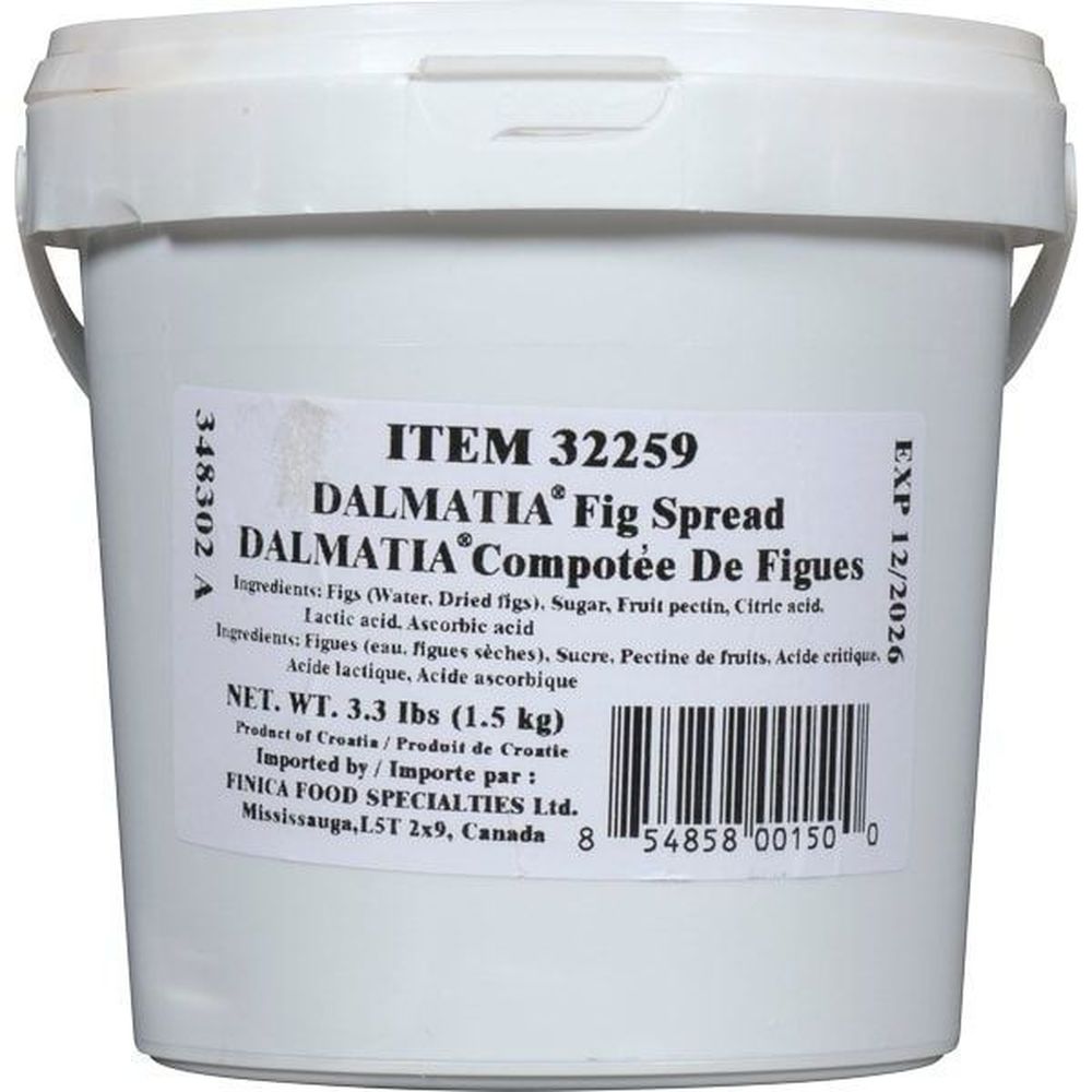 Dalmatia Fig Spread, 1.5 Kg -- 4 Per Case