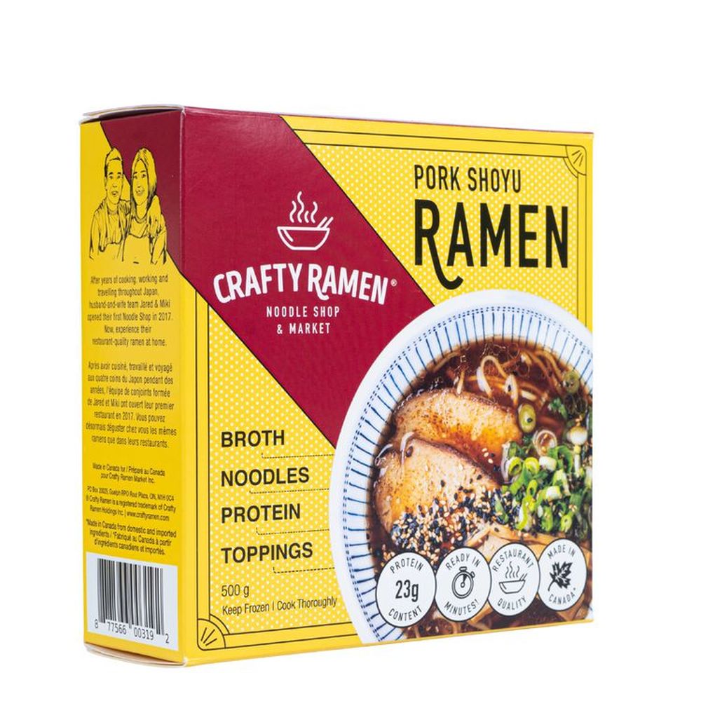 Crafty Ramen Pork Shoyu Ramen, 500 G