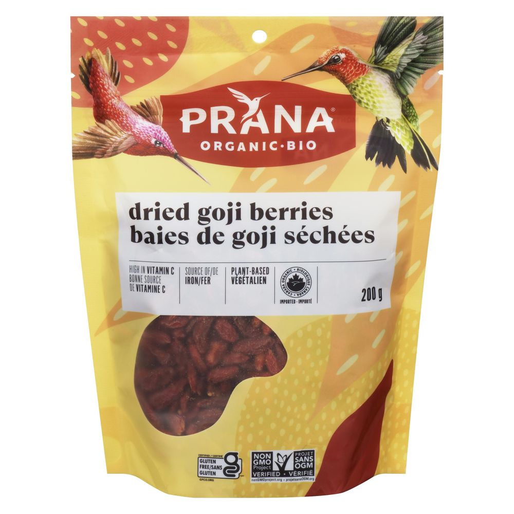 Prana Organic Goji Berries, 200 G