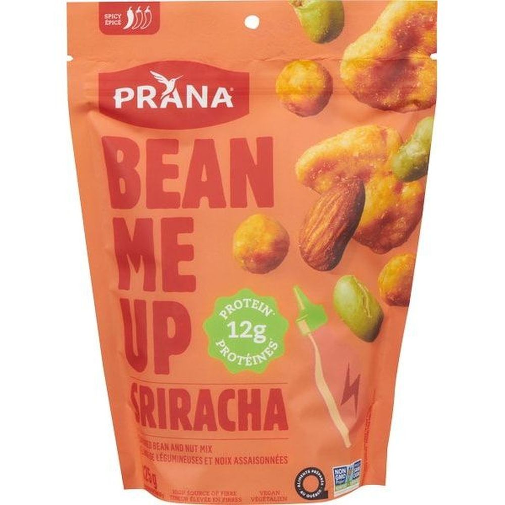 Prana Mélange De Haricots Et De Noix Bean Me Up Sriracha, 325 G – 12 Par Boîte