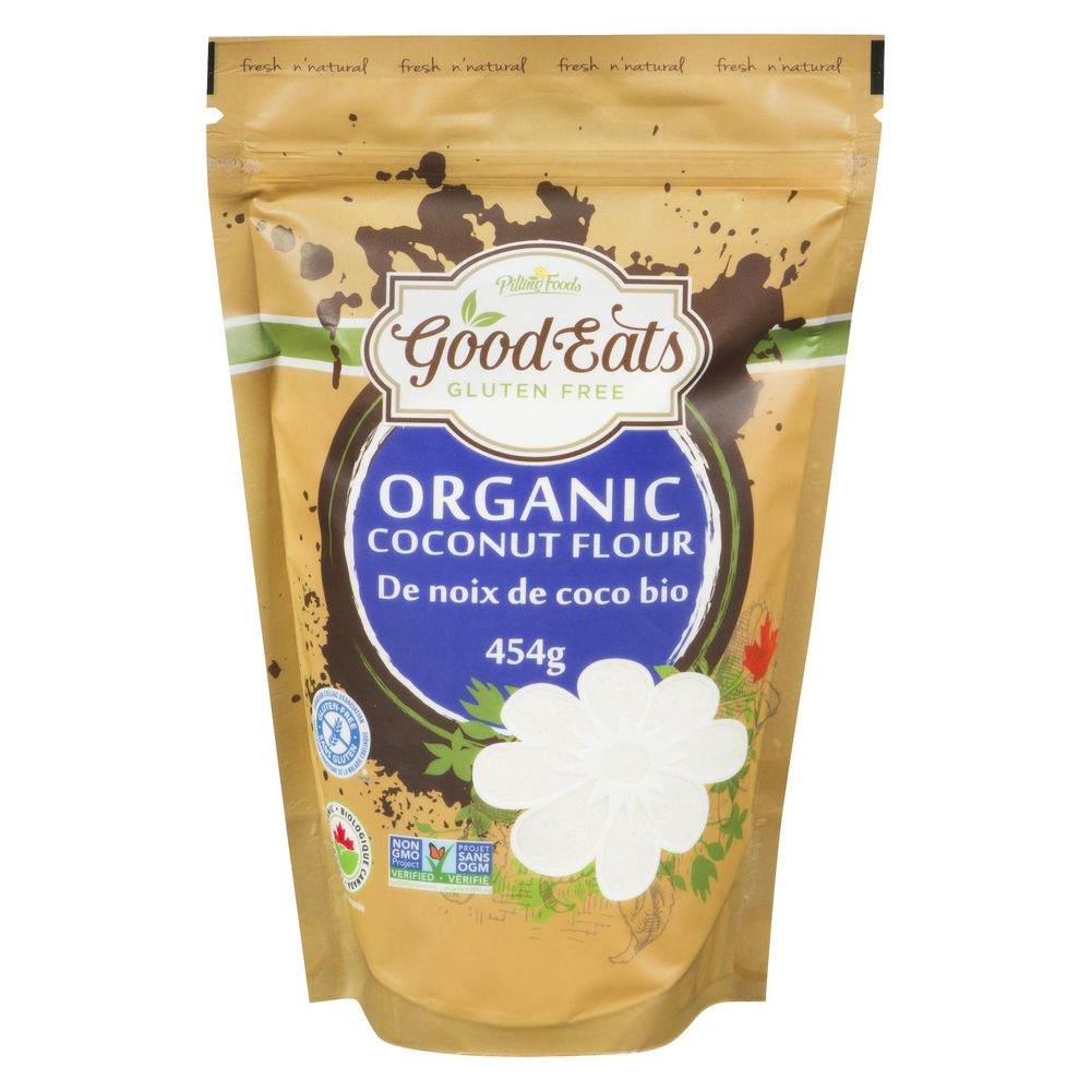 Good Eats ,farine De Noix De Coco Biologique, 454 G