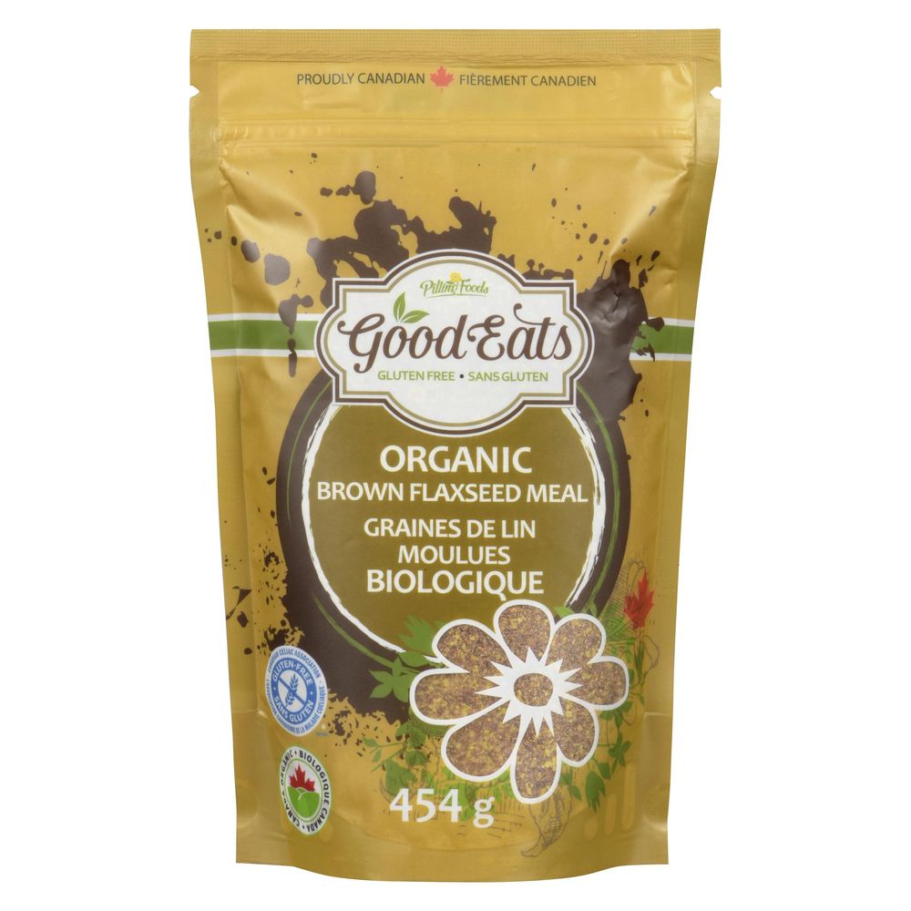 Good Eats Organic Brown Flaxseed Meal, 454 G
