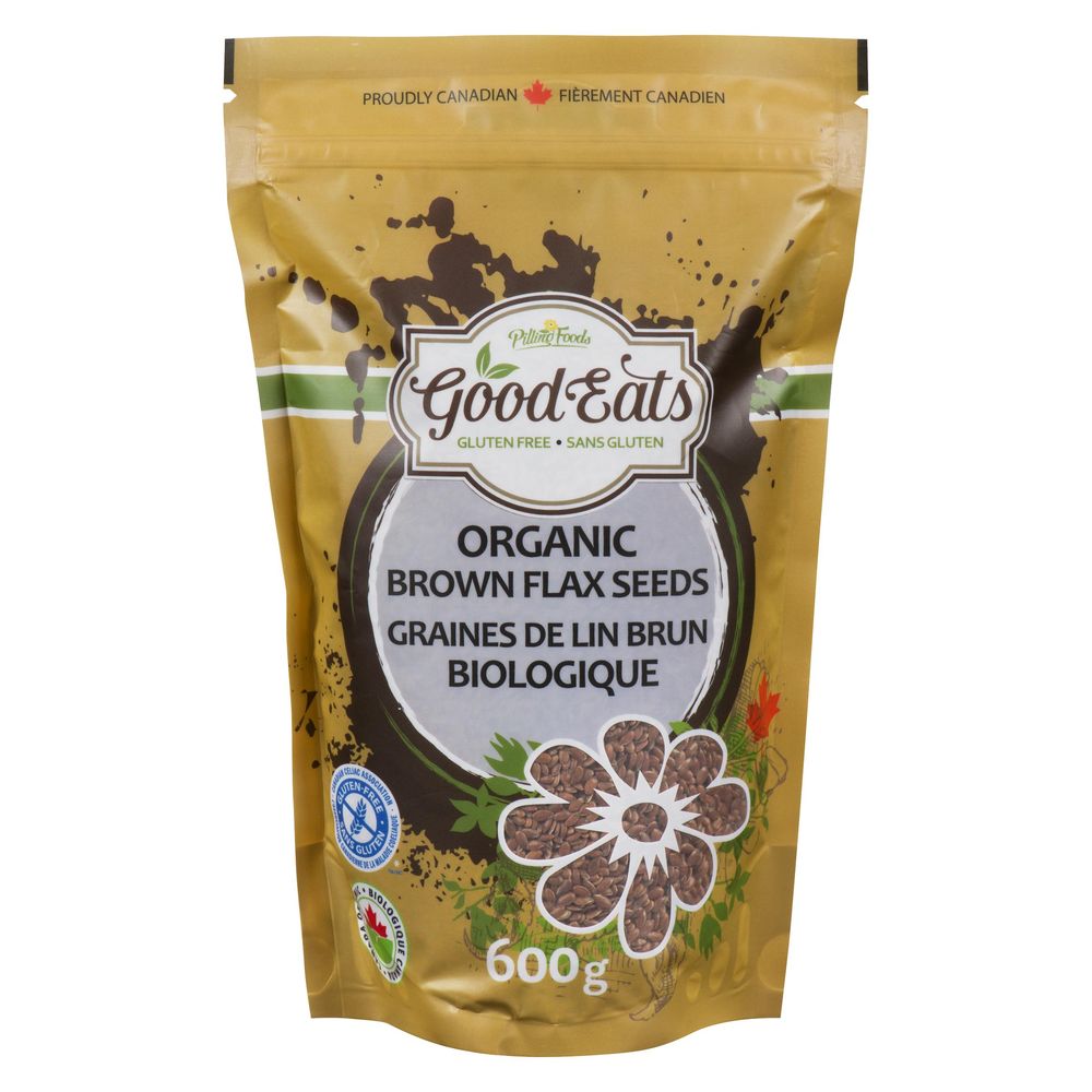 Good Eats Organic Brown Flax Seeds, 600 G